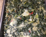 Foto del paso 5 de la receta: Tortilla de papas y hojas de brócoli 🥦 al horno