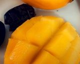 عکس مرحله 1 از دستور نوشیدنی انبه و خرما 🥭