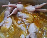 A picture of step 4 of Batair(Quail) Qourma.