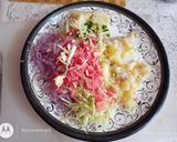 A picture of step 2 of Baked leftover potato mix veg with egg.