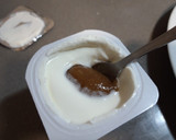 Foto del paso 4 de la receta: Mega tortita de trigo sarraceno con yogur y uvas