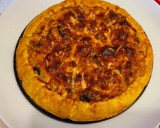 Foto del paso 13 de la receta: Tarta-quiche de pollo, setas y jamón