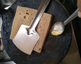 A picture of step 2 of Corn Toast.