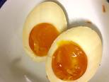 Trứng lòng đào ngâm nước tương Hàn Quốc(Mayak eggs) bước làm 2 hình