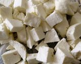 A picture of step 2 of Paneer in coconut gravy.