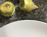 Foto del paso 1 de la receta: Alcachofas en 8 minutos al microondas 😋👌🏻