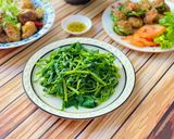 Hình bước làm 3 của món Rau Muống Luộc