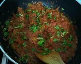 A picture of step 1 of Masala pav.