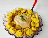 A picture of step 15 of Chawal ke fundke with Rabdi.