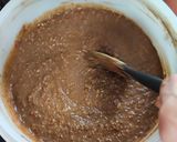 Foto del paso 4 de la receta: Budín de chocolate y frutas sin azúcar