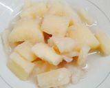 Hình bước làm 1 của món Chè khoai mì