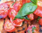 A picture of step 7 of Bruschetta.