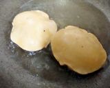 A picture of step 5 of Instant rice poori recipe with rice flour.
