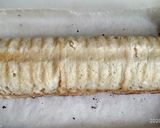 Sajtos csirkemell fokhagymás pirítós kenyérben recept fázis 13 fotója