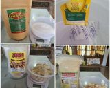 Foto langkah ke 1 dari resep ROTI RENDAH KARBO (KETO, DEBM DAN LOW CARB DIET).