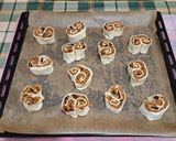 Almás-leveles tekercs.🍎🍏(mazsolás.) recept fázis 6 fotója