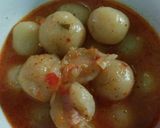 Foto langkah ke 5 dari resep Seblak baso aci isi sosis.