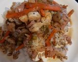 Foto del paso 4 de la receta: Arroz estilo chino con pollo