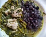 Foto del paso 4 de la receta: Verdolagas con costilla de cerdo en salsa verde!