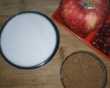 A picture of step 1 of Vegan Apple shake.