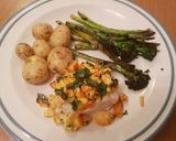 A picture of step 9 of Orange & Salt Crusted Cod.