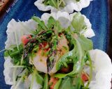 Foto del paso 11 de la receta Ensalada de vieiras con aliño de su coral