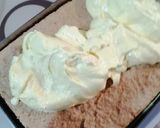 Pas rețetă Prăjitură cu blat de cacao, blat de nucă și cremă de vanilie 11 fotografie