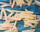 फ्रेंच फ्राइज (french fries recipe in Hindi) रेसिपी चरण 1 फोटो