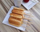 A picture of step 5 of Wafflesticks.