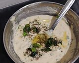 A picture of step 3 of Instant Soyabean Idli.