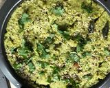 A picture of step 4 of Tuver daal and methi dhokla (pigeon peas and fenugreek leaves steamed cake).