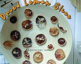 Gambar langkah 5 resipi Dried Lemon Slice.