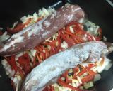 Foto del paso 1 de la receta: Solomillo a la cerveza, ensalada de apio manzana verde y nueces
