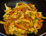 A picture of step 8 of Gajar-Matar ki Sabzi.