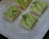 A picture of step 8 of Classic Cucumber Tea Sandwich.