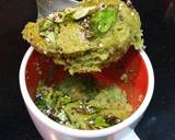 Palak Mug Dhokla रेसिपी चरण 7 फोटो