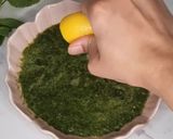 A picture of step 7 of Coriander & mint dip.