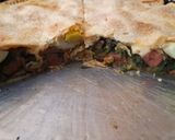 Foto del paso 6 de la receta: Tarta de espinaca y salchichas