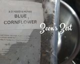 A picture of step 1 of Blue Cornflower Tea.