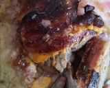 Une image de l'étape 5 de Rôti de veau au fromage et au bacon.