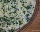 Une image de l'étape 4 de Omelette au persil et fromage.