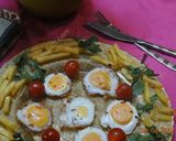 A picture of step 6 of Frozen Fried Egg  نیمرو با تخم مرغ یخ زده.