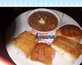 A picture of step 7 of Pav bhaji.