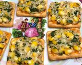 A picture of step 9 of Cheesy Sweet Corn Crackers.