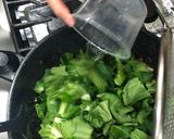 A picture of step 5 of Grandma’s Sautéed Bok Choy w/ Tofu.