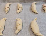 Foto del paso 3 de la receta Croissant de jamón York y queso mozzarella