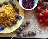 A picture of step 6 of Rice with Kofta (Dami Gojeh).
