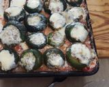 Foto del paso 6 de la receta: Zapallitos rellenos con carne molida y arroz