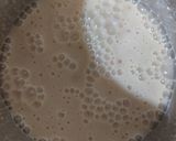 A picture of step 3 of Halim seeds smoothie.