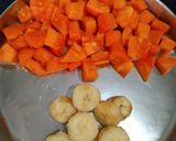 A picture of step 7 of Papaya Banana Custard.